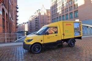 Emission-free parcel delivery: Deutsche Post Streetscooter [Photo: DHL]