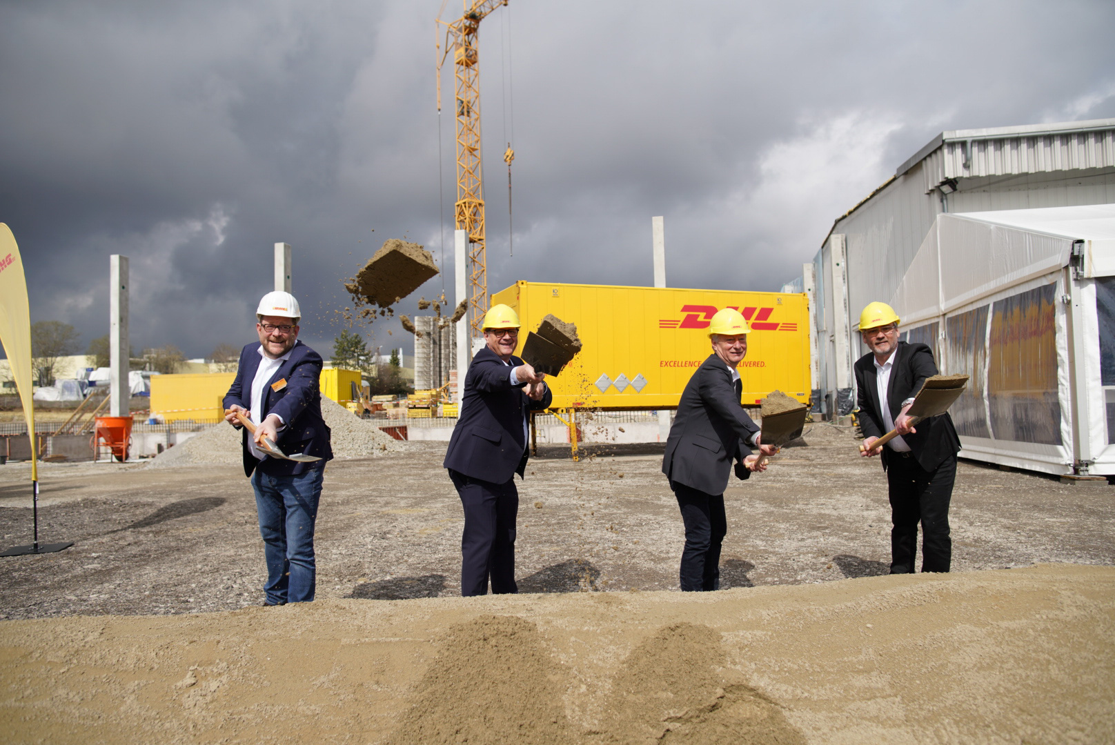 Ground-breaking Ceremony for DHL Freight in Villingen-Schwenningen