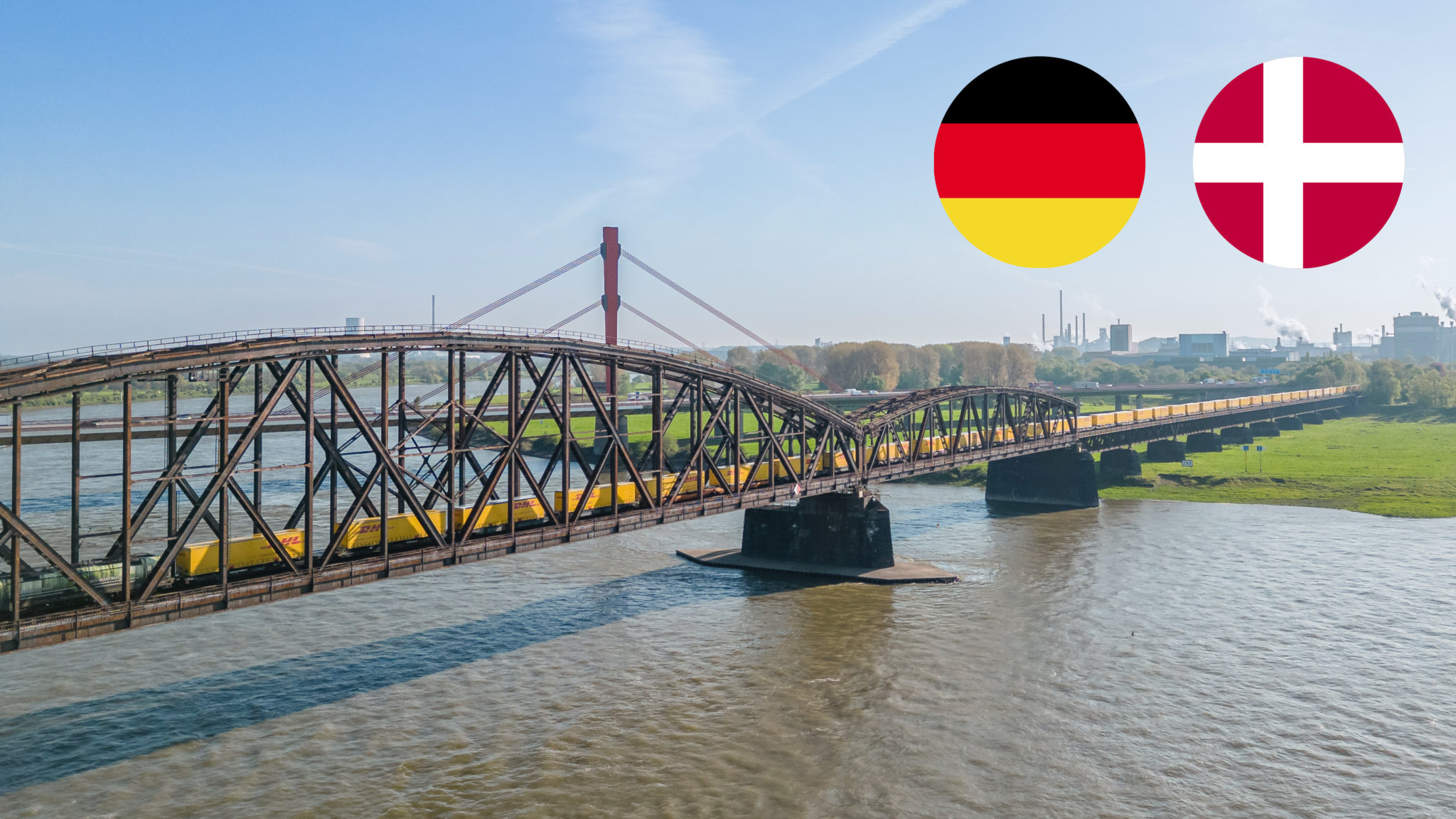 New rail connection between Denmark and Germany | DHL Freight