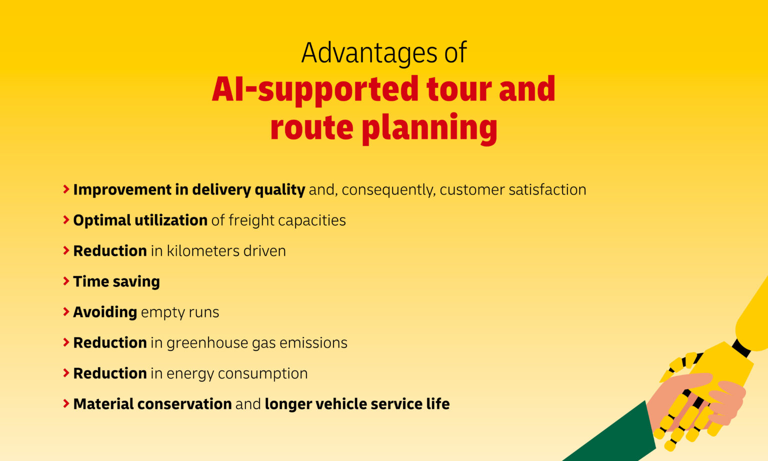How AI Improves Route Planning | DHL Freight