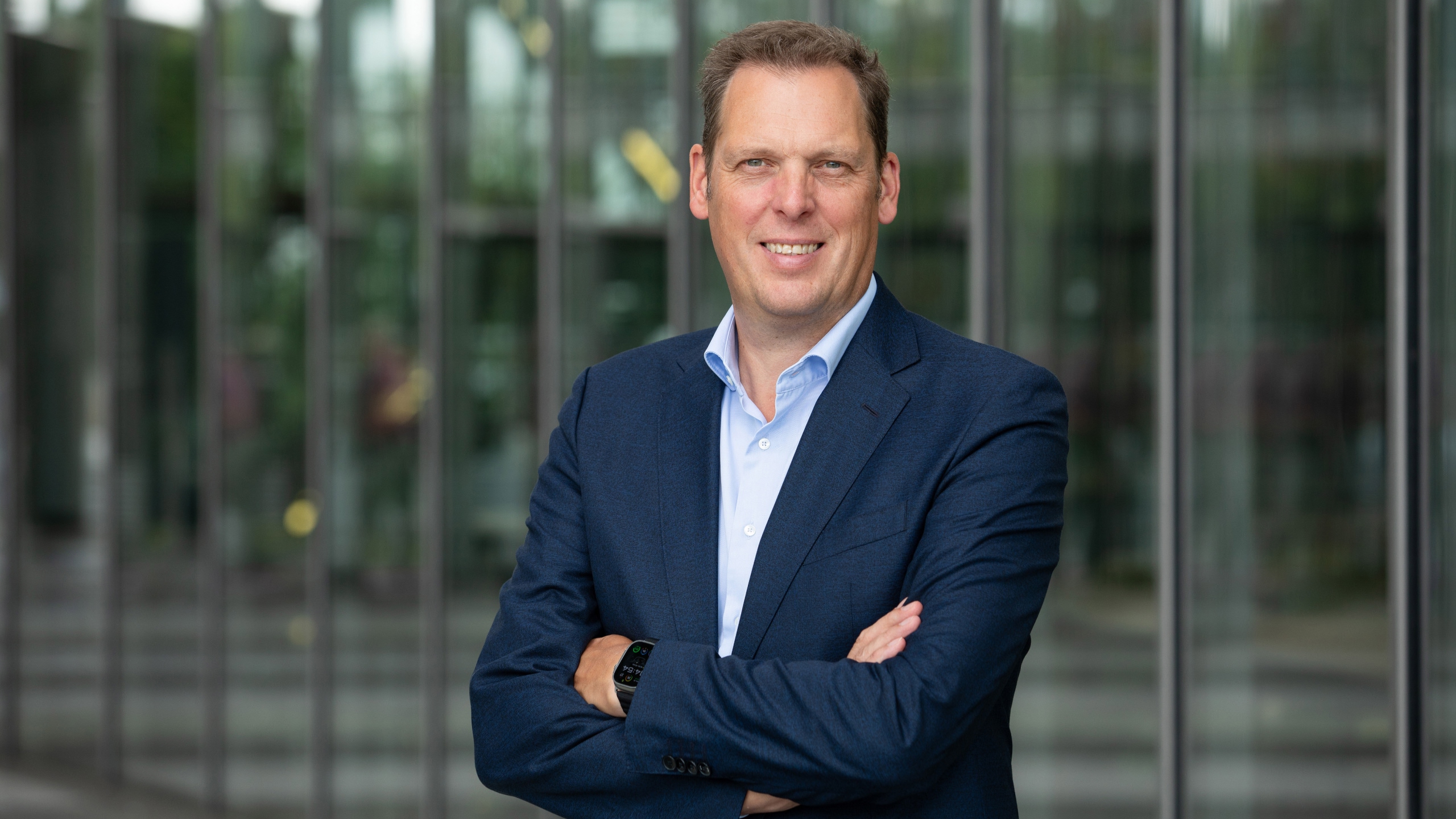 Portrait of Markus Voss, CEO DHL Freight