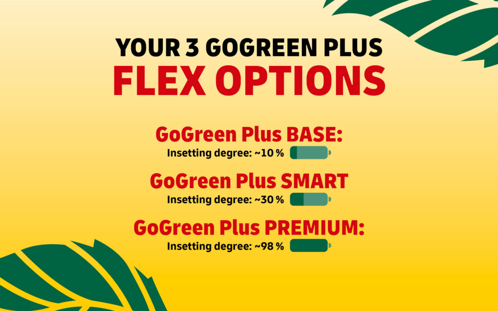 GoGreen Plus Flex Options in comparison