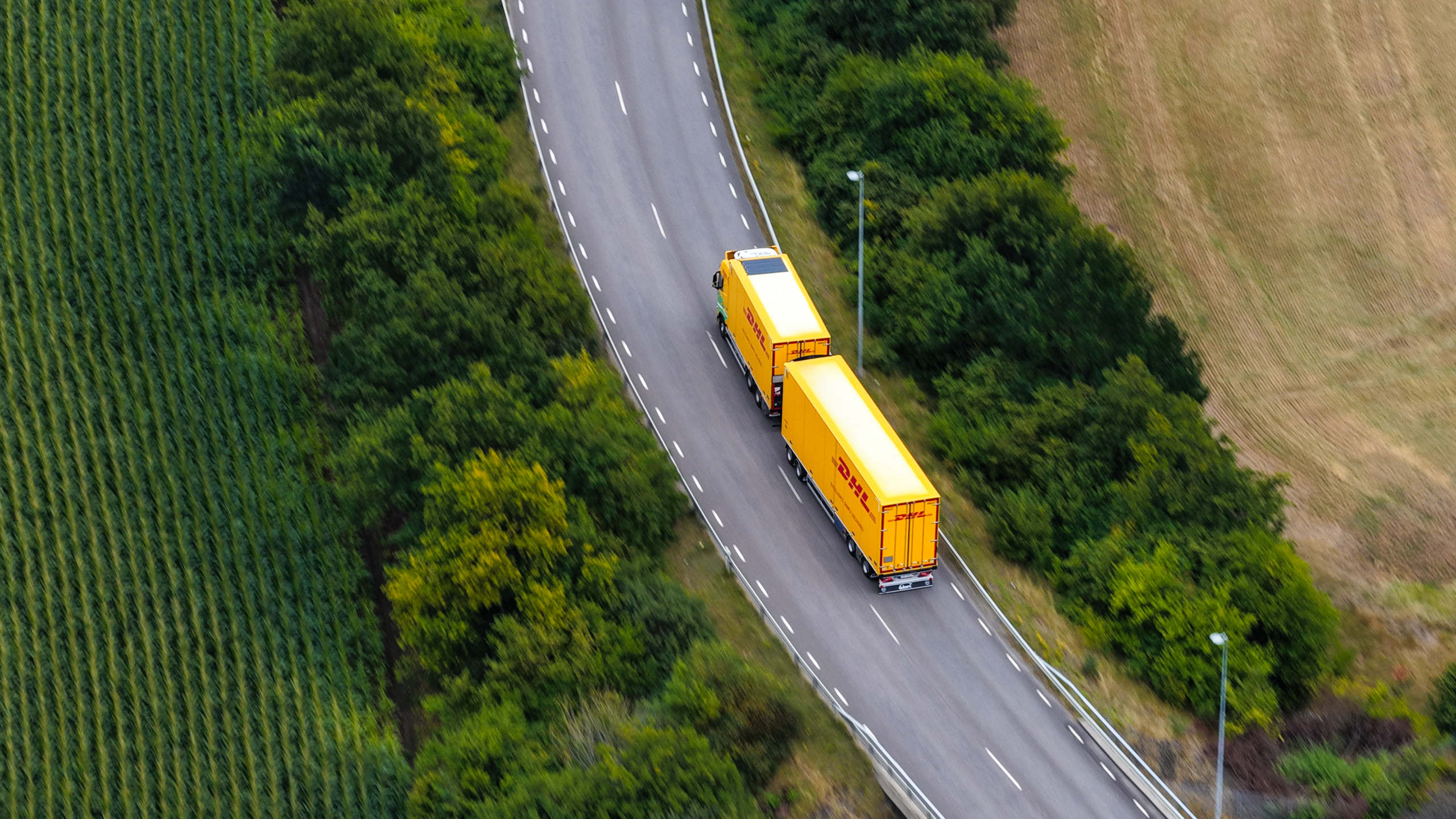 DHL Freight Solar Truck