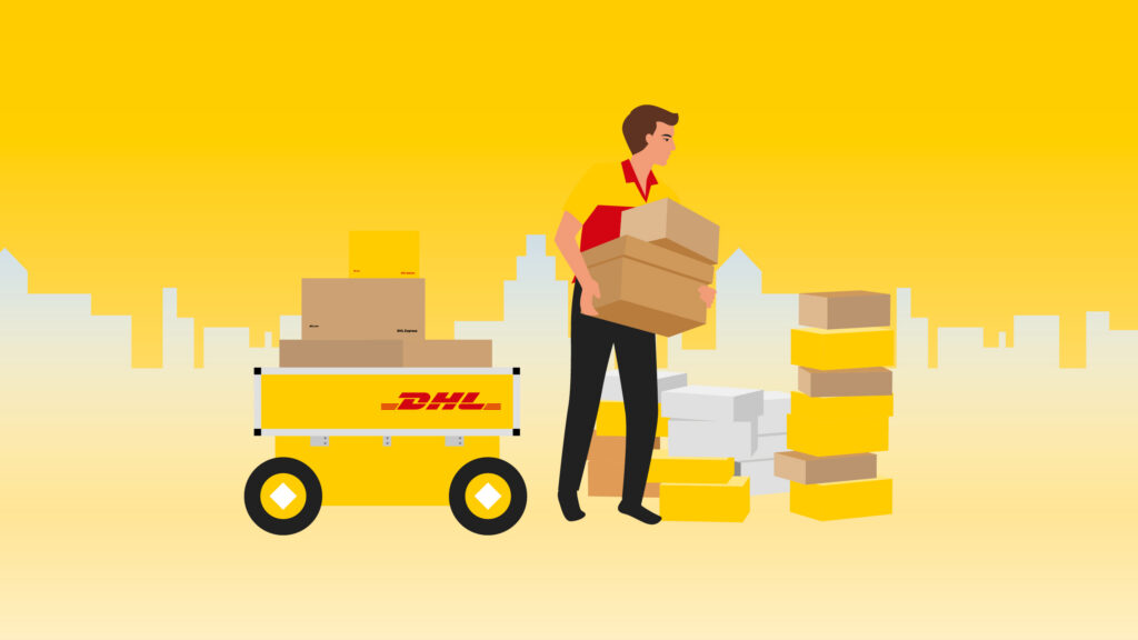 DHL EffiBOT in action