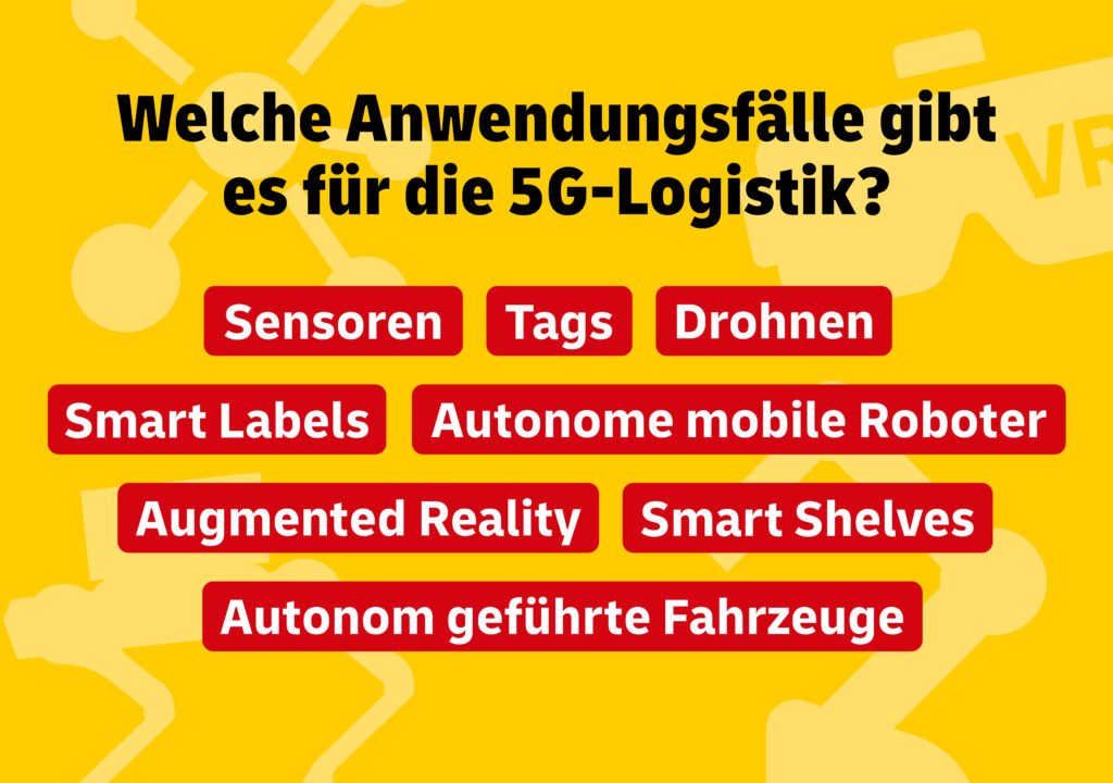 Anwendungsfälle für die 5G-Logistik