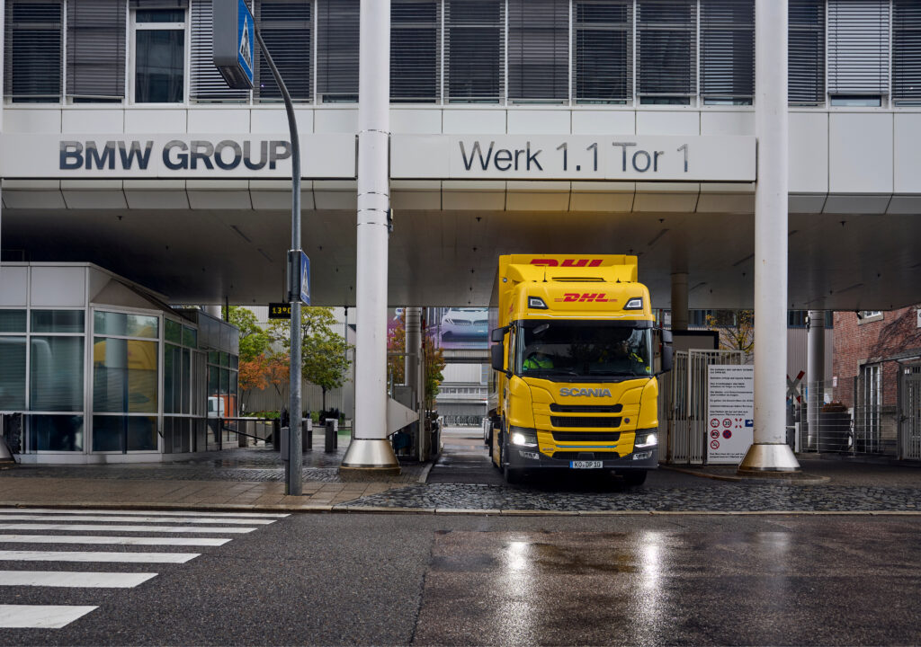 DHL Freight and BMW Group are working together