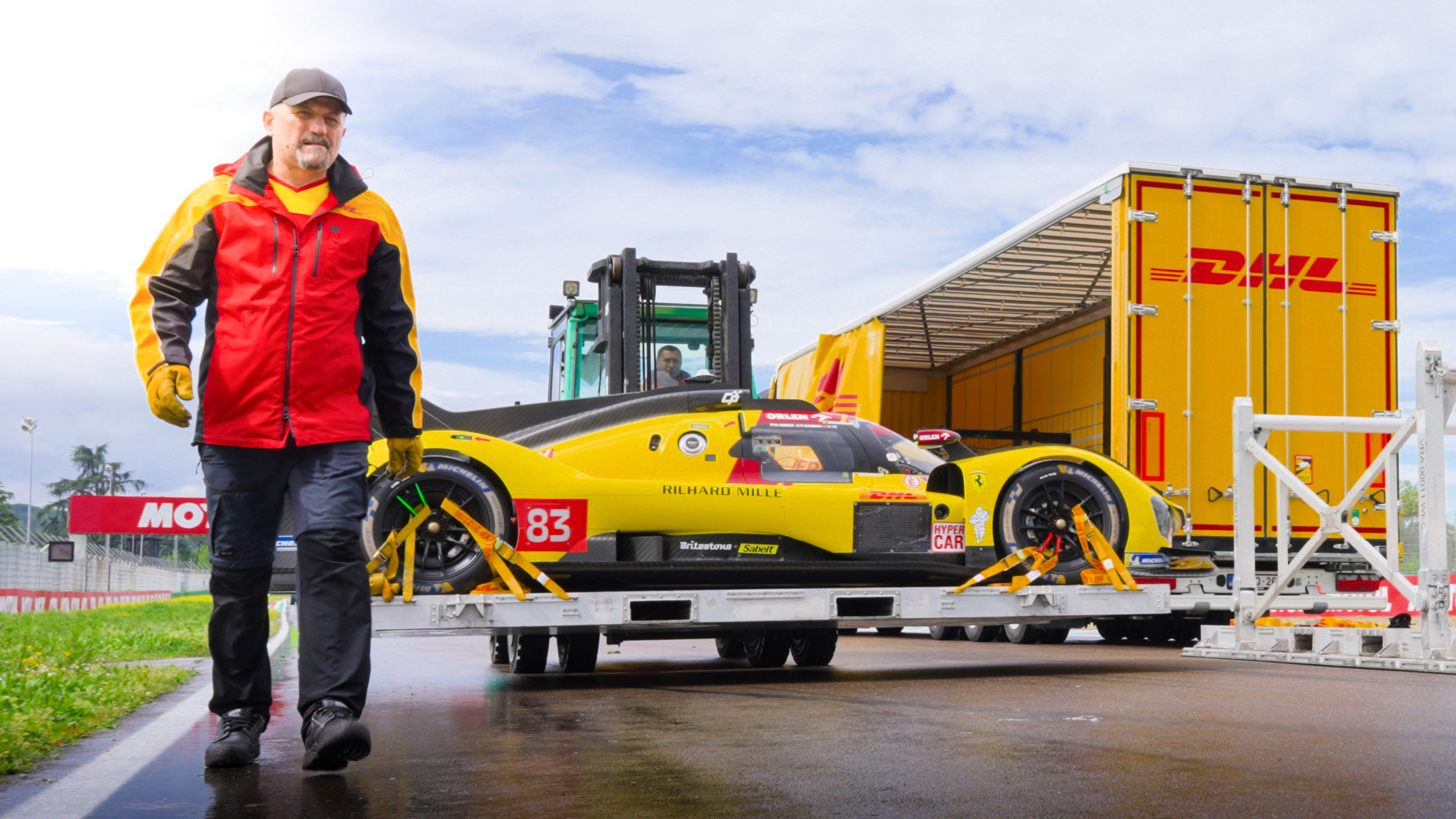 DHL and FIA are working together