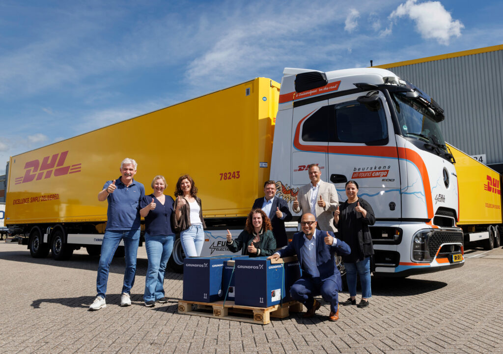 DHL Freight and Grundfos are working together successfully